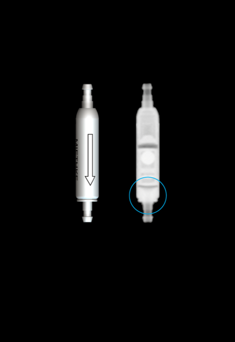 paediGAV Vertical Position - Closed